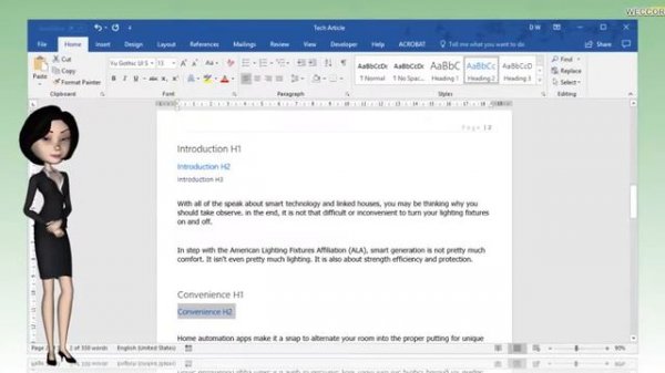Delete Items from Table of Contents I Microsoft Word 365