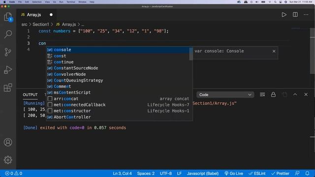 JavaScript Array map method смотреть онлайн
