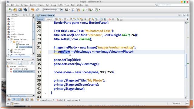 39 JAVA FX Image & ImageView смотреть онлайн