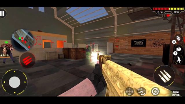Commando Gun Strike _ Offline Multiplayer Shooting Games _ Android Gameplay смотреть онлайн