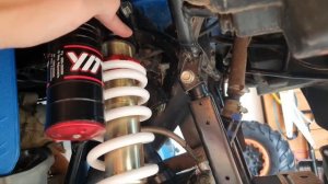 Амортизаторы YIT на cfmoto