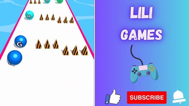 A-Z Run | Mobile Game | GamePlay | Game walkthrough | Satisfying game | ios android game смотреть онлайн