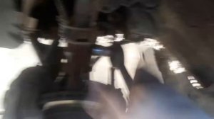 Замена стойки на Renault Symbol.