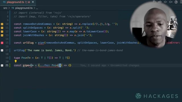 Quick interview question: Implement the pipe function from scratch (Composition techniques) смотреть онлайн