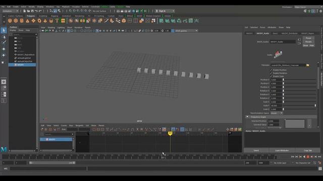 Maya - Into to Mash EP:2 - Audio and Colour nodes смотреть онлайн