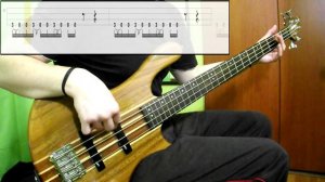 Mudvayne - Death Blooms (Bass Only) (Play Along Tabs In Video)