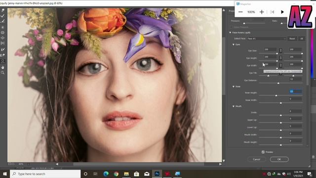 Face aware liquify _ adobe photoshop 2021 face liquify photo editing in adobe photoshop смотреть онлайн
