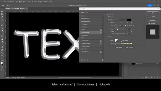Colorful chrome text | PHOTOSHOP TUTORIAL - TEXT EFFECT смотреть онлайн