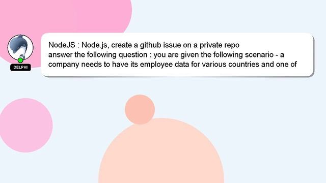 NodeJS : Node.js, create a github issue on a private repo смотреть онлайн