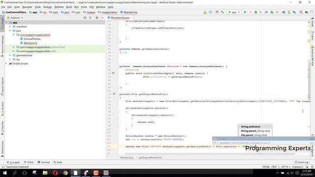 (Last Part) Live Camera Filters App in Android Studio PART 5 смотреть онлайн
