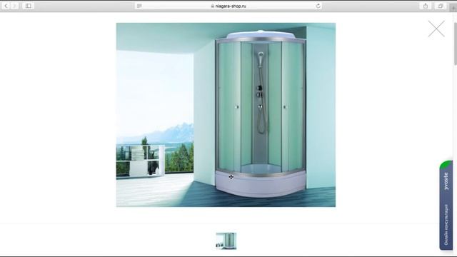 Обзор душевой кабины Niagara NG 3304-14