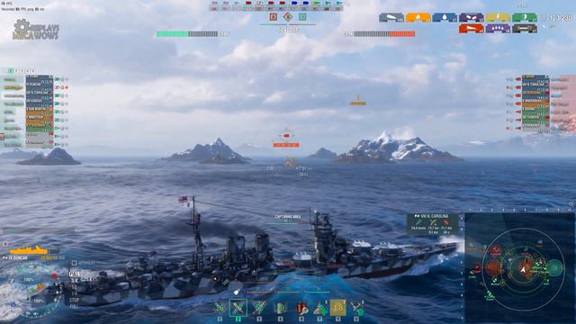Duncan 7 Kills & 188k Damage | World of Warships Gameplay смотреть онлайн