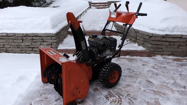 Снегоуборщик Herz SB-6,5E . Пара слов в защиту китайца! смотреть онлайн