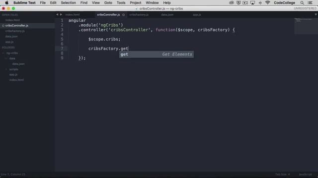 AngularJS Tutorial: [#5] HTTP - Getting Started with AngularJS смотреть онлайн