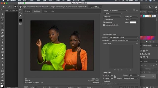 How To Export & Save Photos For Social Media & Web In Photoshop | Best Export Settings for Instagra смотреть онлайн