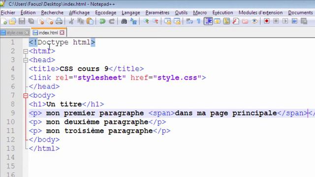 CSS للمبتدئين -9- div et span смотреть онлайн