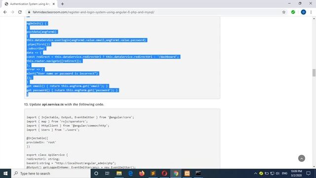 Register and Login System using Angular 8, PHP and MySQL смотреть онлайн