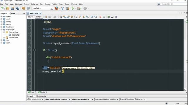 Php MySQL Tutorial: how to retrieve data смотреть онлайн