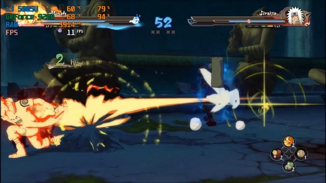 NARUTO ULTIMATE NINJA STORM 4 GAMEPLAY ON | i3 5005U | GeForce 920M | смотреть онлайн