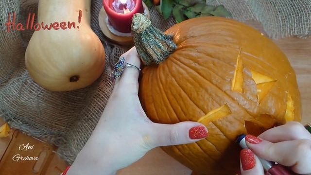 Как вырезать тыкву на Хэллоуин смотреть онлайн