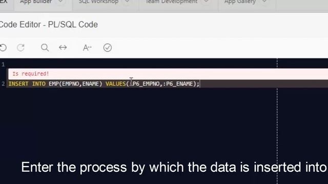Inserted Process | Data Inserted | A to Z Oracle APEX | Bangla with English Subtitle смотреть онлайн