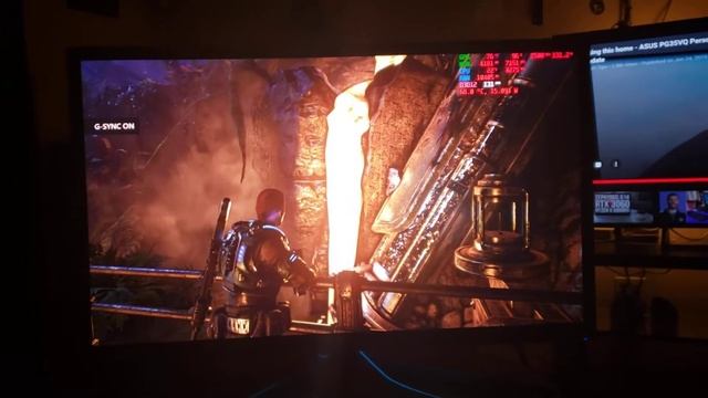 Asus Scar 15 laptop with Rtx 3080 16 gb vram gameplay on my acer x27 4k 144 hz hdr 1000 nit смотреть онлайн