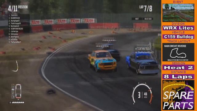 2022 SP Wreckfest Series | World RallyX Lites Championship Round 3 (SP High Gear)