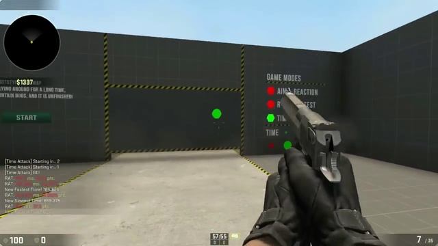 CSGO MAPS 1 - Aim React смотреть онлайн