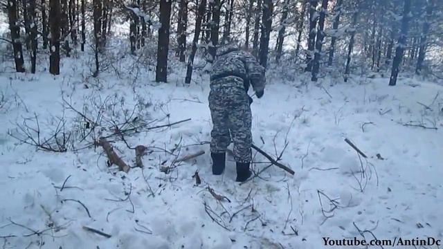 Поход с ночевкой в зимнем лесу смотреть онлайн