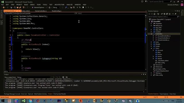 ASP.NET MVC En profondeur : Controller partie 1 смотреть онлайн