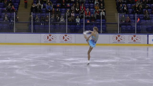 15 Antonina DUBININA SRB FS Ladies ISU CS Warsaw Cup 2016