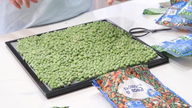 Dehydrated Frozen Vegetables In Excalibur Food Dehydrator | Mixed Vegetables Corn Peas Carrots смотреть онлайн