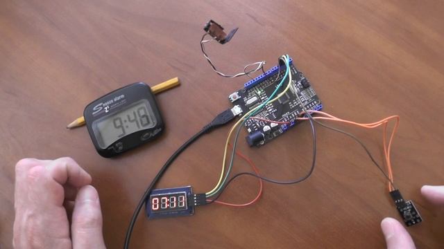 ЧАСЫ "НЕРЕАЛЬНОГО" ВРЕМЕНИ НА ARDUINO С КНОПКАМИ УСТАНОВКИ ТЕКУЩЕГО ВРЕМЕНИ. ПРОЕКТ #2. смотреть онлайн