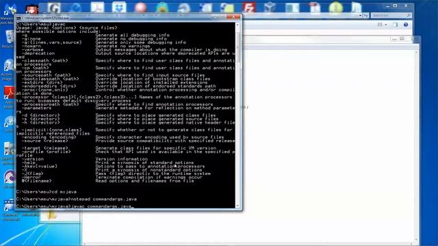 How to use Java Command line arguments смотреть онлайн