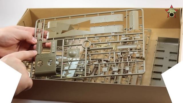 Обзор СУ-152 (КВ-14) Часть II модель Bronco 1/35 (SU-152 KV-14 1:35) смотреть онлайн