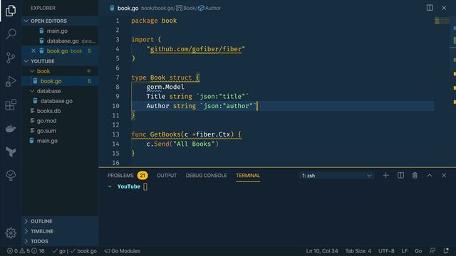 Building a Go REST API using Gorm and Fiber! смотреть онлайн
