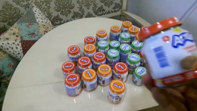 Молочная кухня - 2018. Состав набора в 11 месяцев ребенку.