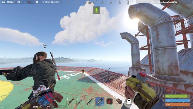 I played a PVE Rust server - You need to try it! смотреть онлайн