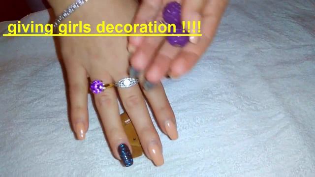 Elegant violet ring, costume jewelery смотреть онлайн