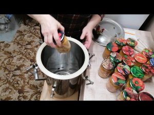 САЛО С ЧЕСНОКОМ И ПЕРЦЕМ. // ПЕРВЫЙ РАЗ, ДЕЛАЛА КАШИ В АВТОКЛАВЕ