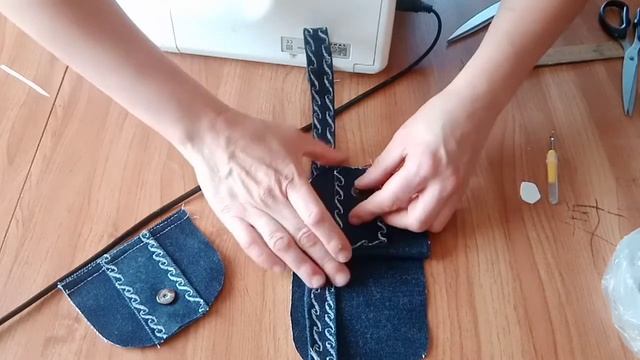 Кошелек для мелочи из ткани смотреть онлайн