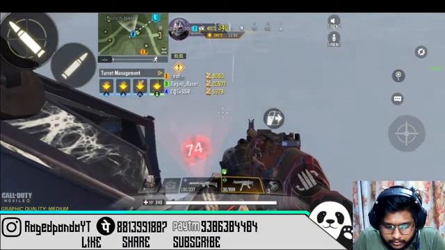 PLAYING ZOMBIE MODE CODM LIVE STREAM | CALL OF DUTY MOBILE SEASON 6 | 18+ USE HEADPHONE смотреть онлайн