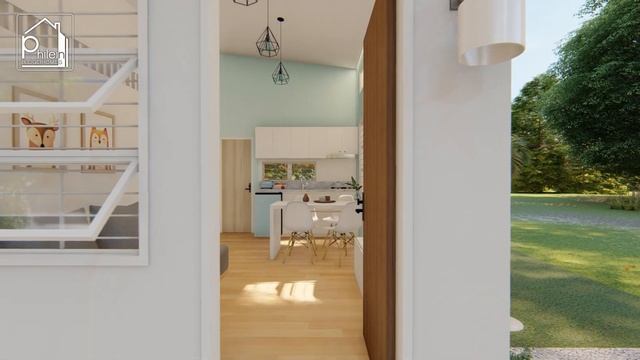 5 x 5 meters SMALL HOUSE DESIGN with LOFT | House Design Inspiration смотреть онлайн