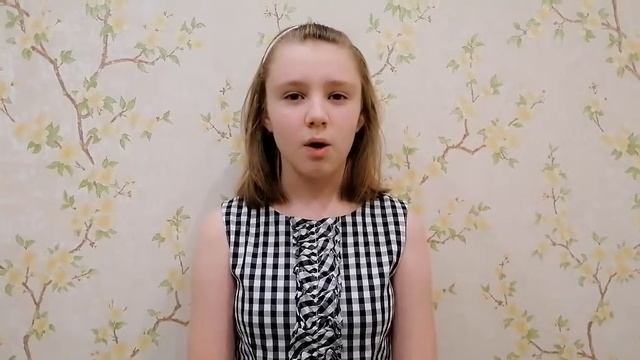Латышева Анастасия, 11 лет, И. Бунин, Вечер смотреть онлайн