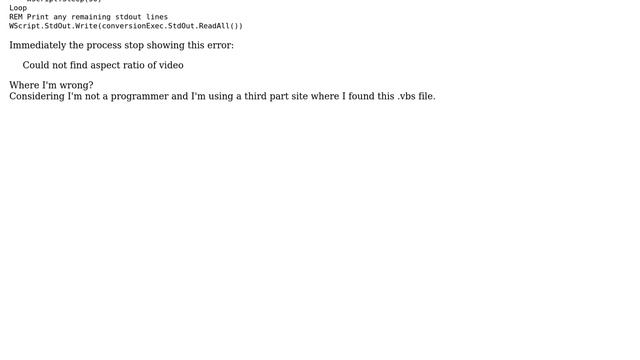 ffmpeg issue with aspect ratio смотреть онлайн