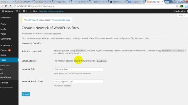 How to Install WordPress Multi Network step by step Tutorial смотреть онлайн