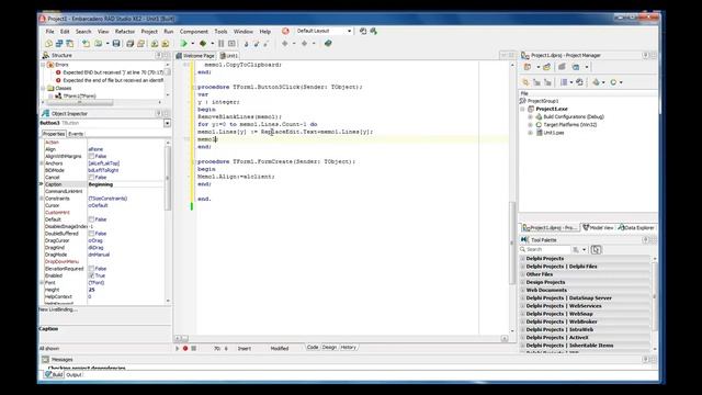 Delphi Add text to the Beginning and Ending of a line - Part 2 of larger Project смотреть онлайн