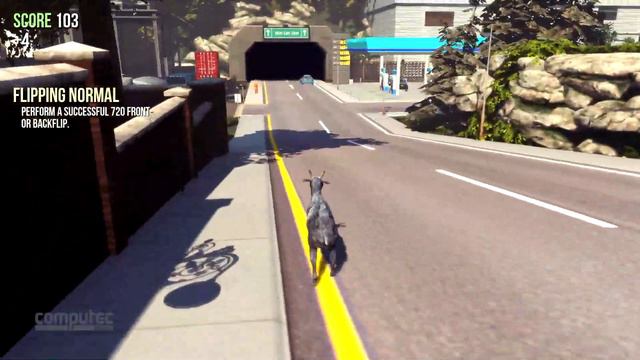 Goat Simulator | Das vielleicht verrückteste Spiel des Jahres смотреть онлайн
