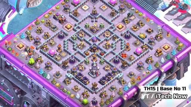 TOP 20 Best TH15 LEGEND BASE LINKS at +6000 Trophies in 2023 | Clash of Clans Base Layouts смотреть онлайн