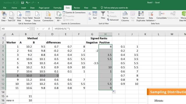 Wilcoxon signed-rank test смотреть онлайн